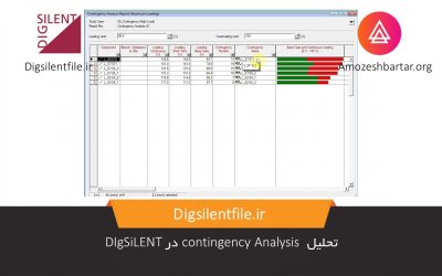 تحلیل contingency Analysis در DIgSiLENT